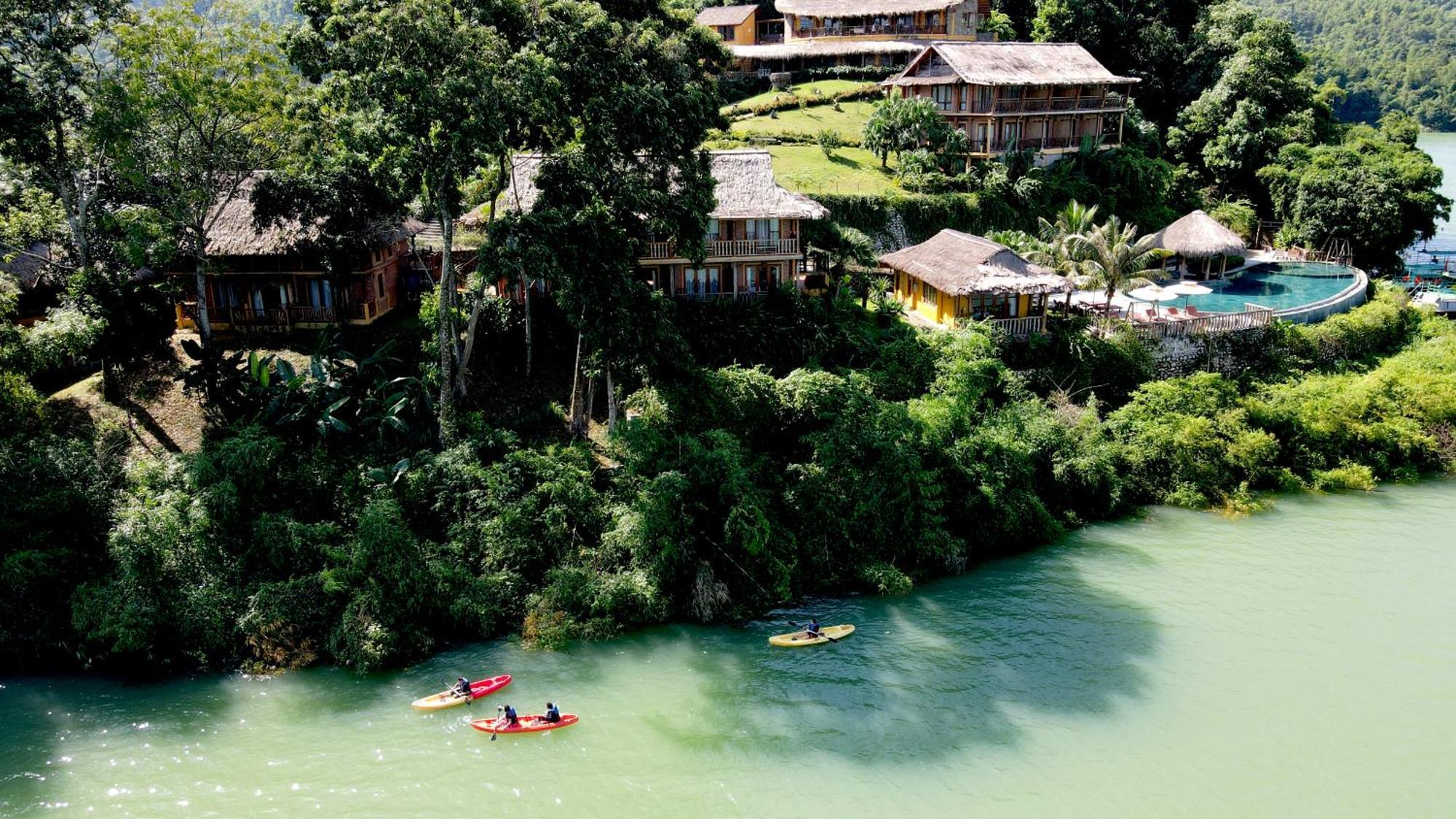 Mai Chau Hideaway Lake Resort Екстер'єр фото