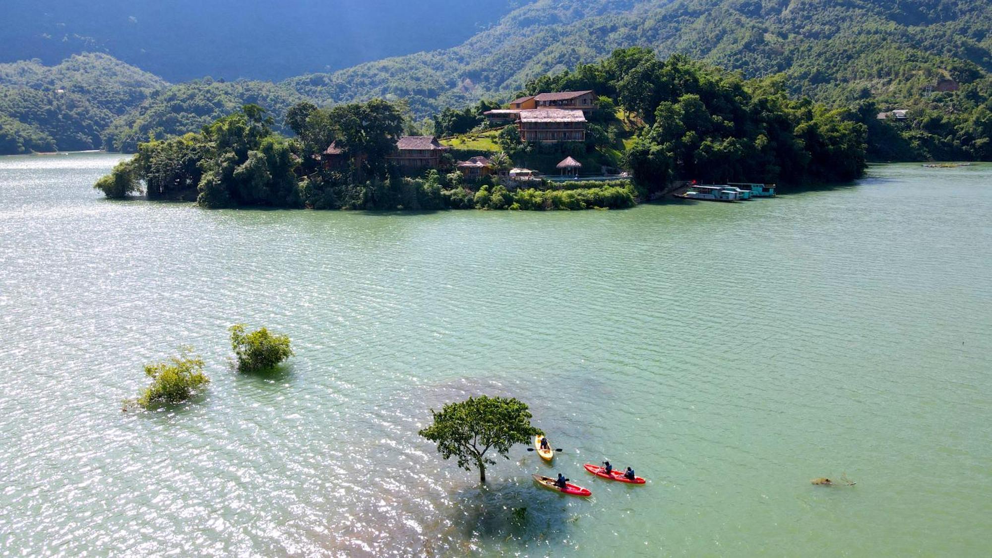 Mai Chau Hideaway Lake Resort Екстер'єр фото